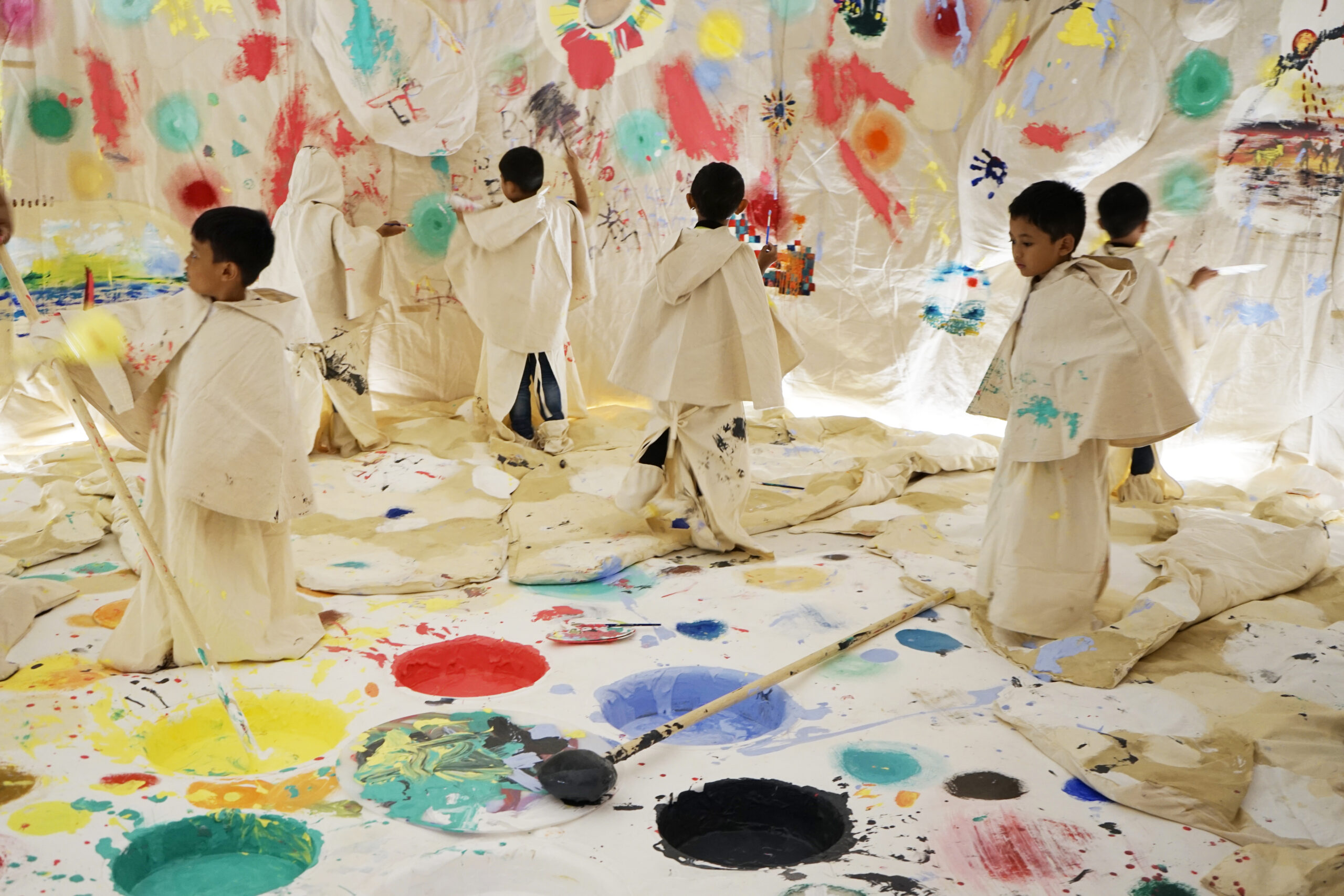 Museum MACAN Children's Art Space Commission - Color in Cave by Mit Jai Inn