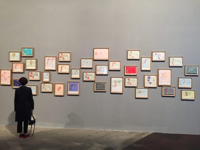 Tiffany Chung at the 2015 Venice Biennale, “All The World’s Futures” curated by Okwui Enwezor.
Tiffany Chung, ‘Syrian Project’ (2011–15), drawings.
