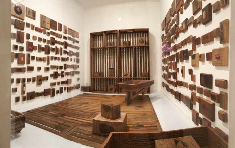 “Holding Up A Mirror”, the first Malaysian Pavilion at the Venice Biennale in 2019. Zulkifli Yusoff, 'Kebun Pak Awang', Wood, Resin, Aluminium, Acrylic Variable dimensions 2010 Image courtesy of the artist.