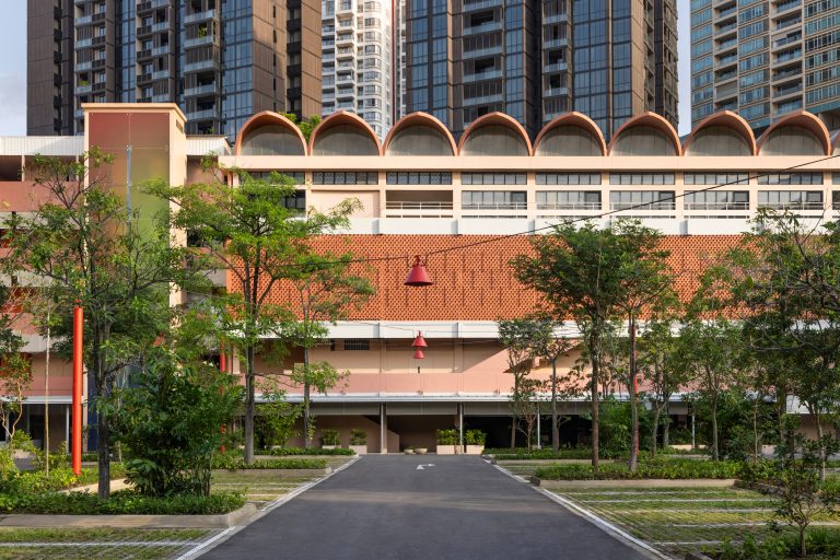 New Bahru—Big Block Facade. Photographer Credit Finbarr Fallon.