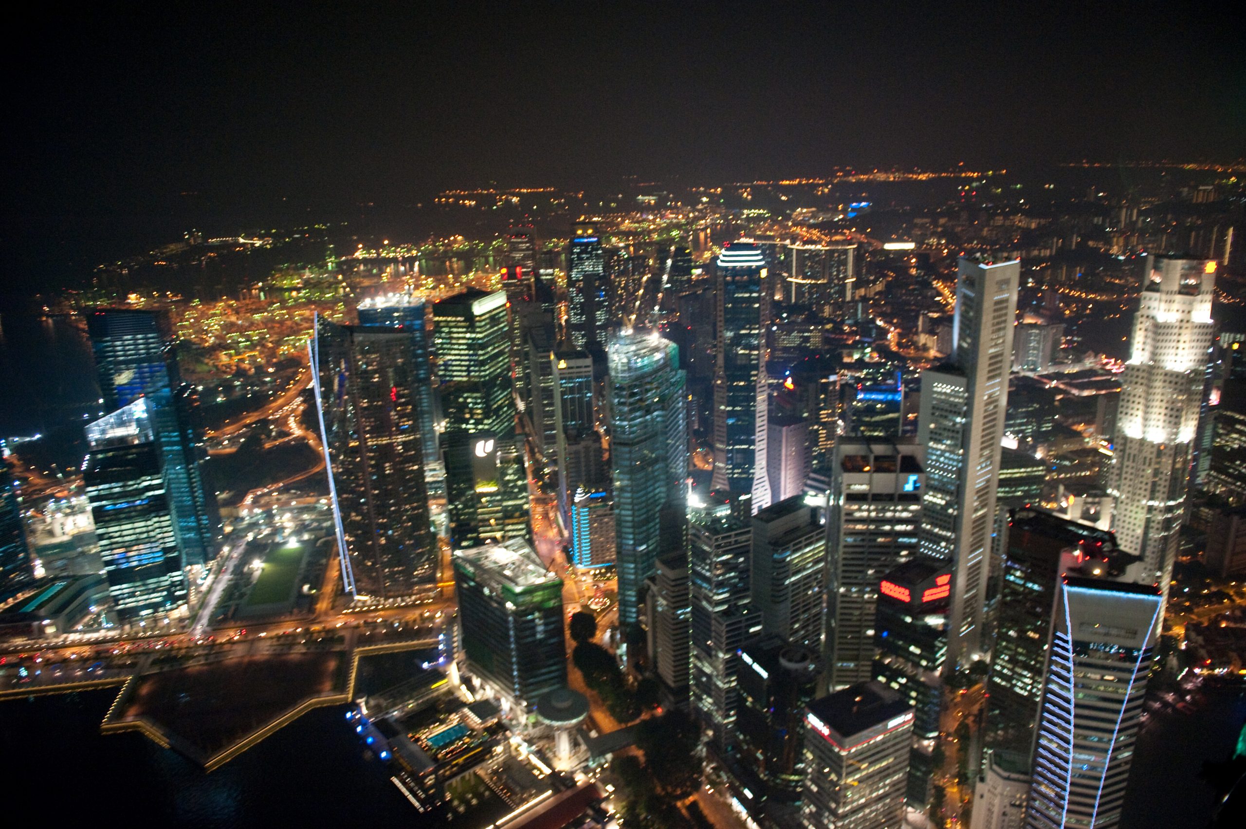 Aerial view of Central Business District, Singapore. Image Courtesy of Singapore Tourism Board.