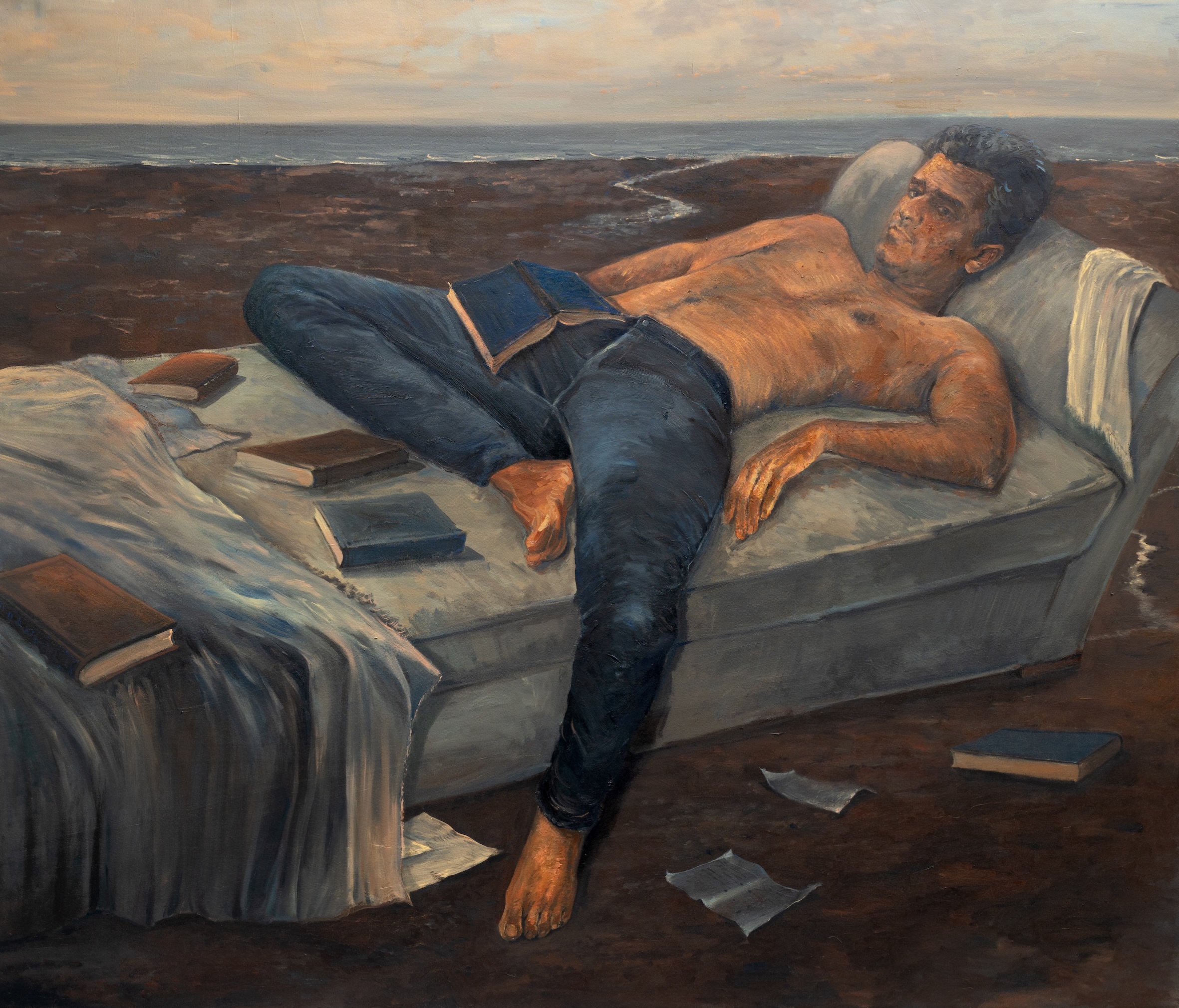 Zaam Arif, "The Self", 2025. Courtesy of Vadehra Art Gallery and the artist. Presented by Vadehra Gallery.