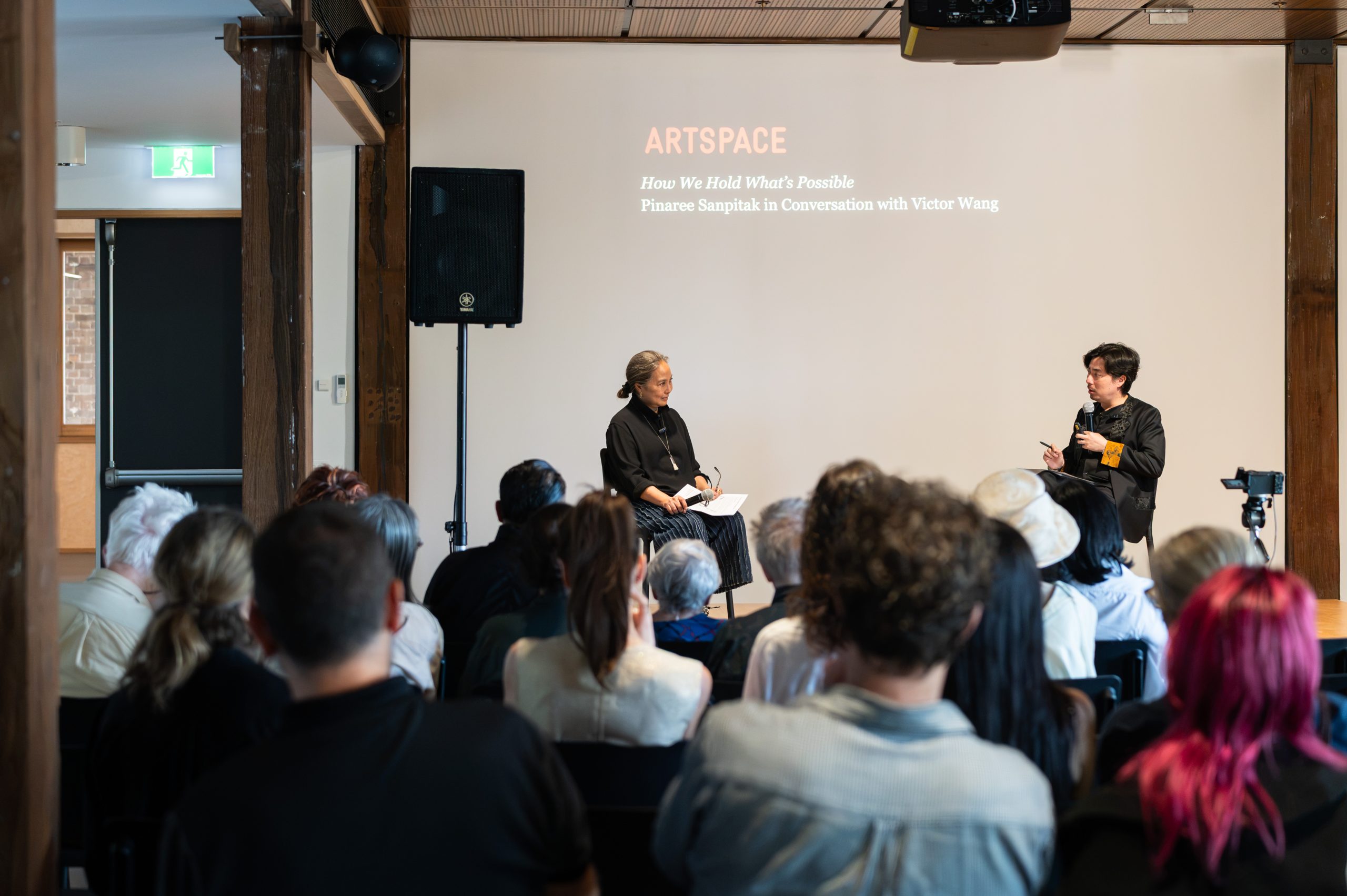 How We Hold What’s Possible: Pinaree Sanpitak in Conversation with Victor Wang. Movement I — Artspace Onsite, Sydney (September 2026). Photo: Lucy Parakhina. Courtesy of Artspace.