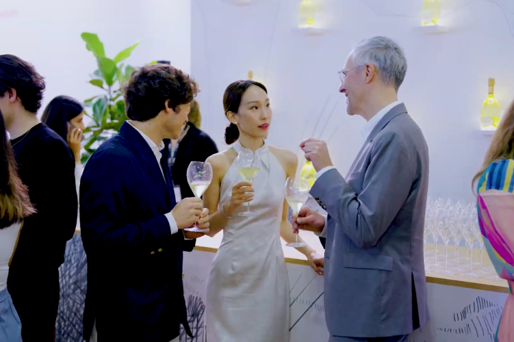 Installation view, Ruinart at ART SG 2025