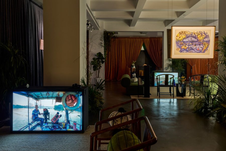 Wan Hai Hotel: 'Breaking the Waves', Rockbund Art Museum, Shanghai, 2024. Event documentation. Photo: Cra. © Rockbund Art Museum.