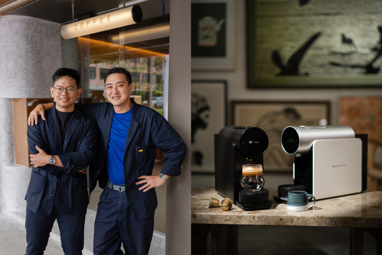 Bowen Chiou (left) and Leon Foo (right), founders of MORNING. Image courtesy of MORNING.